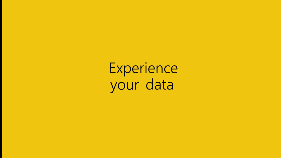 Experience your Data Power BI (2)